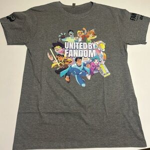 2026 Exclusive United By Fandom VIP T shirt FanExpo All Conventions medium NWT